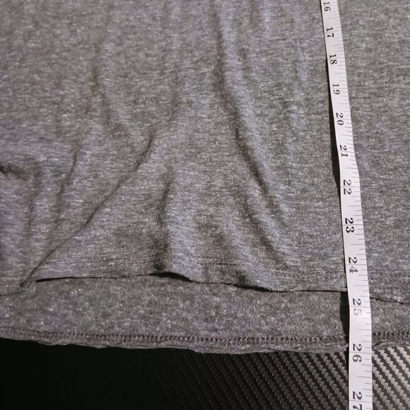 Pam & Gela Oversized Gray America Rainbow Muscle Tee Made in USA Women's Size S - Picture 12 of 12